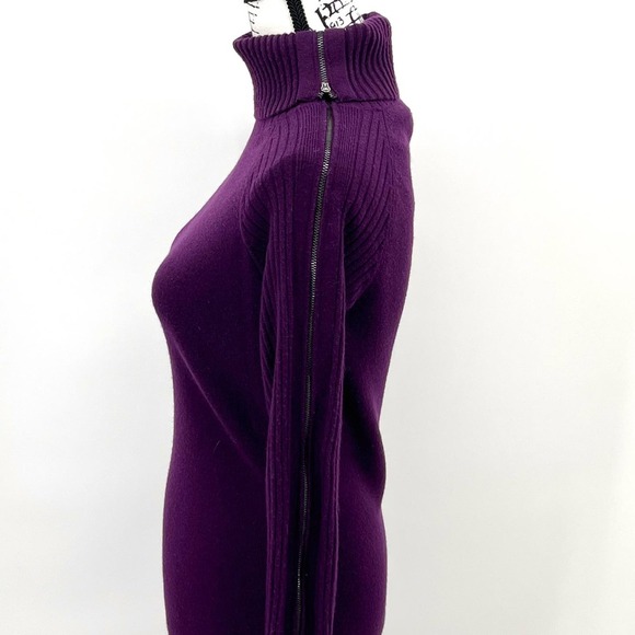 Laundry By Shelli Segal Purple Midi Dress - Picture 3 of 8